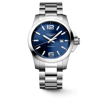 Orologio Longines Uomo Conquest in Acciaio L37604966 - L37604966
